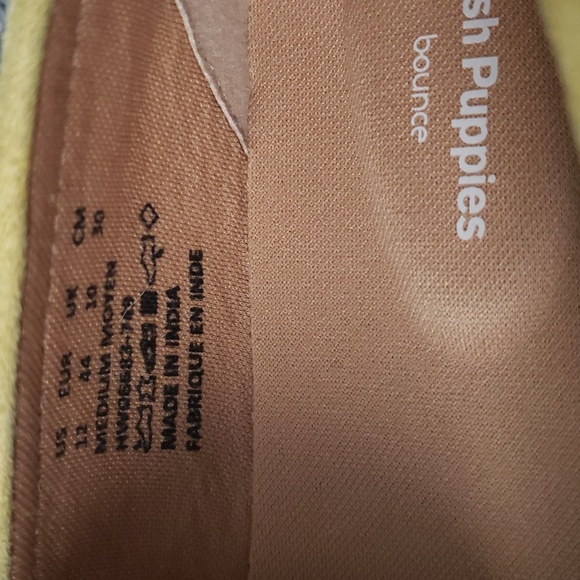Hush Puppies Sunny Yellow Flats - Picture 7 of 7
